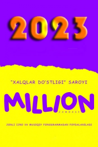 MILLION JAMOASI YANGI KONSERT DASTURI TO'LIQ (2023) 1080P 720P HD