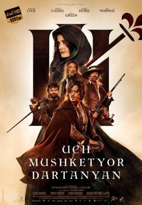 Uch 3 mushketyor 2023 Uzbek tilida O'zbekcha tarjima kino Full HD skachat